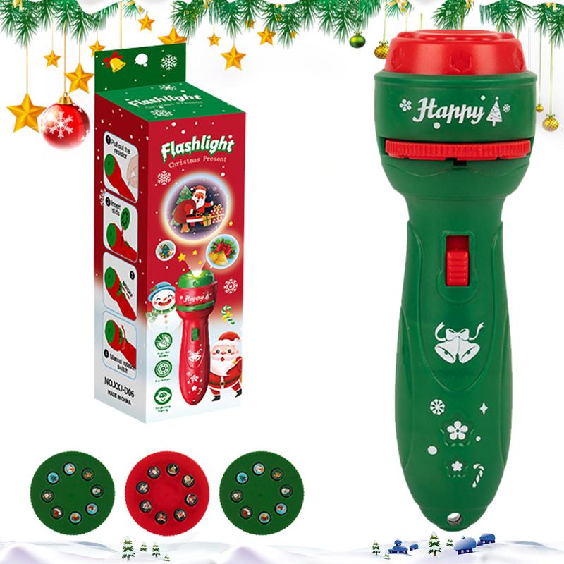 Kids Education Images - Çocuklar İçin Noel El Feneri Projektörü