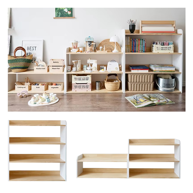 Montessori Shelf Toy - Yeni Montessori Rafı, Oyuncak Düzenleyiciler ve