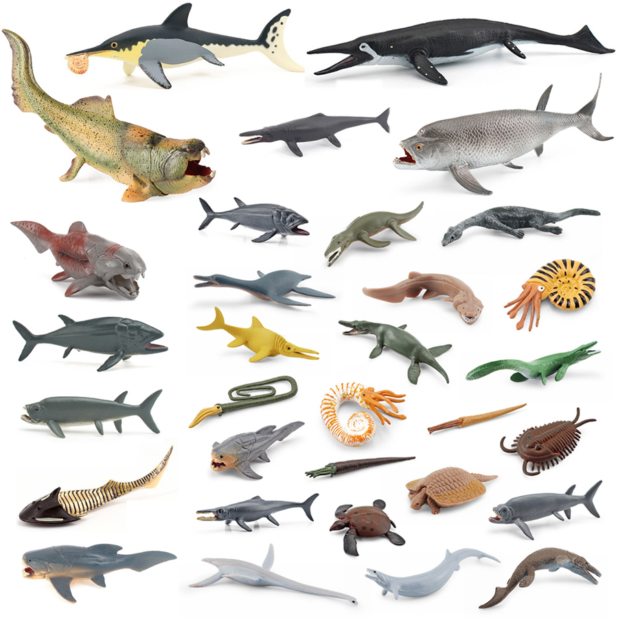 Kids No Education - Gerçekçi Dunkleosteus Ophthalmosaurus Xiphactinus Cephalaspis Tarih