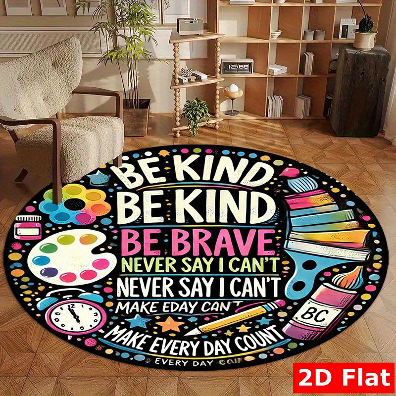 Nazik Ol Cesur Ol Motivasyonel - Kids Education Quote incelemesi ve fiyatı