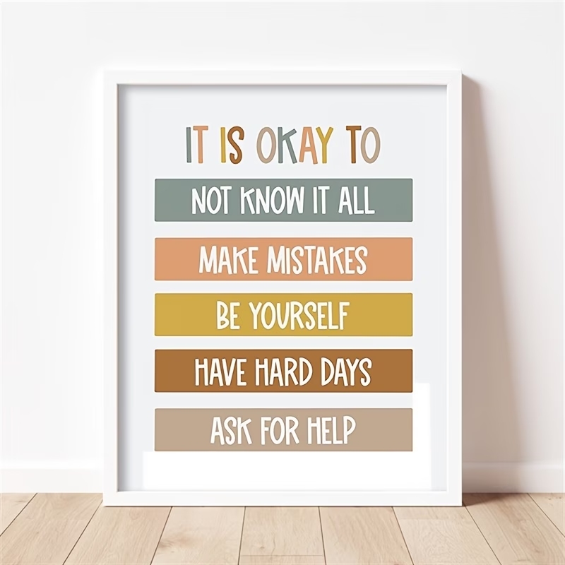 Modern Bohem Sınıf Eğitim Sözl - Kids Education Quote incelemesi ve fiyatı