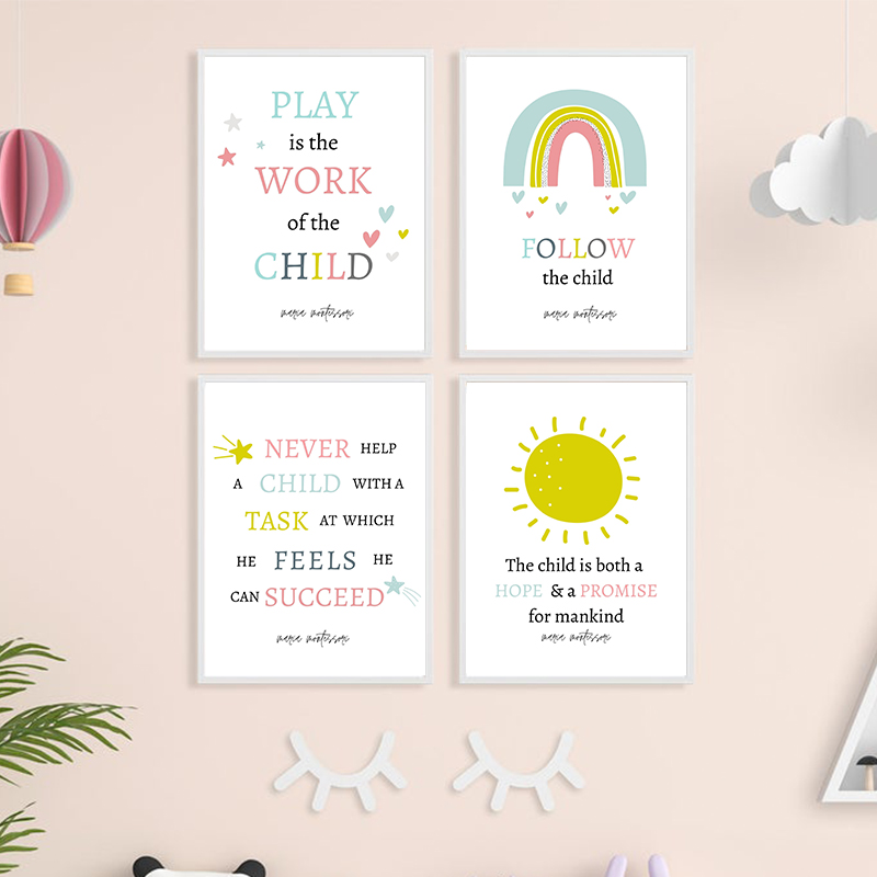 Oyun Bir Çocuğun Çalışması Alı - Kids Education Quote incelemesi ve fiyatı