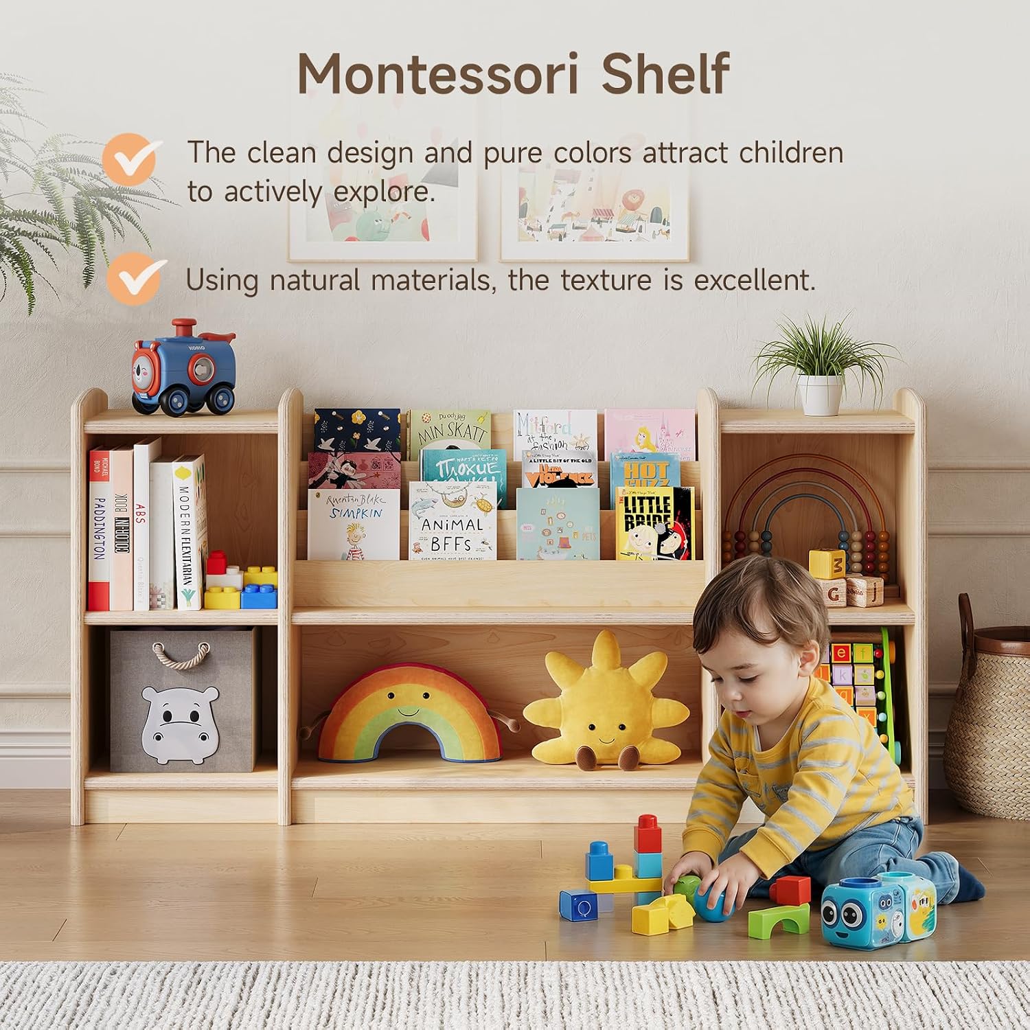 Çocuk Odası için Montessori Ra - Montessori Shelf Toy incelemesi ve fiyatı