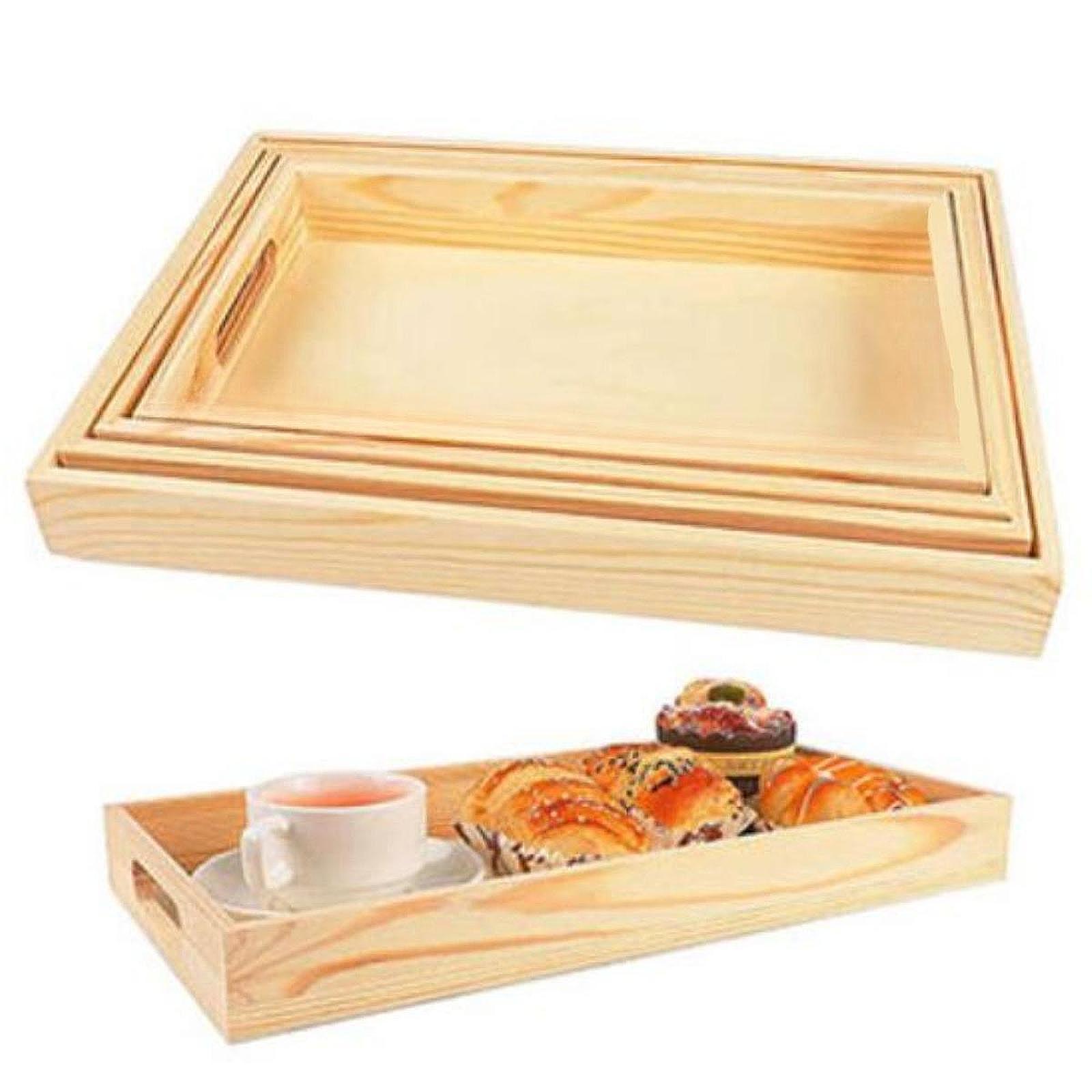 4 adet Montessori tepsi ahşap  - Montessori Shelf Toy incelemesi ve fiyatı