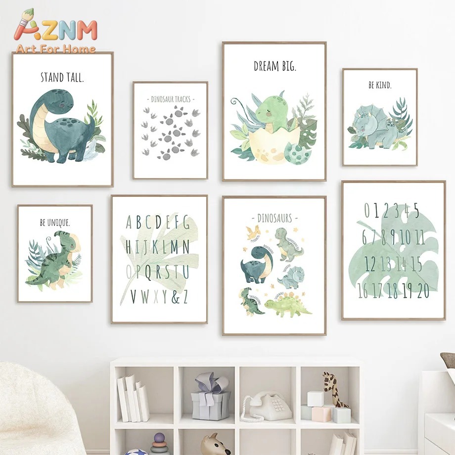 AZNM Suluboya Dinozor Alfabe S - Kids Education Quote incelemesi ve fiyatı