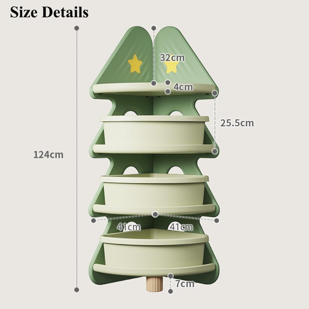 4 Katmanlı Köşe Kitaplık Oyunc - Montessori Shelf Toy incelemesi ve fiyatı