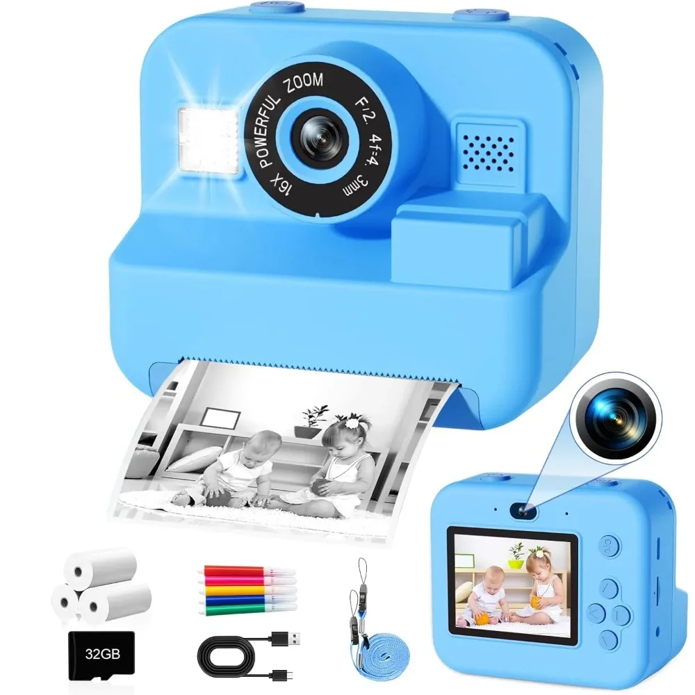 Çocuklar kamera anında baskı 3 - Kids Education Images incelemesi ve fiyatı